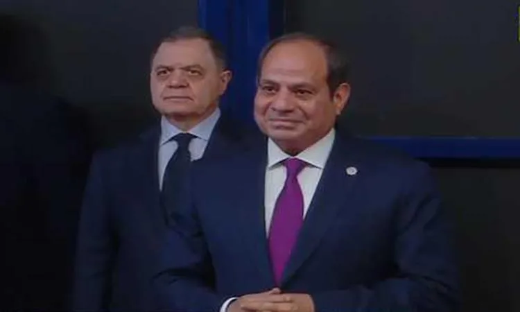 الرئيس السيسي يشهد افتتاح بطولة العالم العسكرية للفروسية بالعاصمة الإدارية الرئيس السيسي يشهد افتتاح بطولة العالم العسكرية للفروسية بالعاصمة الإدارية