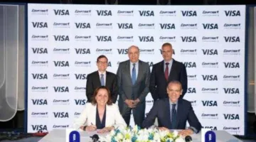 فيزا توقع إتفاقية شراكة حصرية مع مصر للطيران لتقديم حلول تكنولوجيا مبتكرة