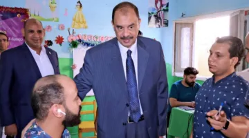 محافظ سوهاج يتفقد قافلة تركيب الأطراف الصناعية بمستشفى الهلال الأحمر بالحويتي