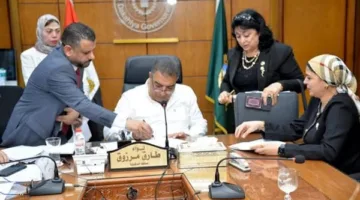 محافظ الدقهلية في اللقاء الدوري مع أعضاء مجلسي النواب والشيوخ