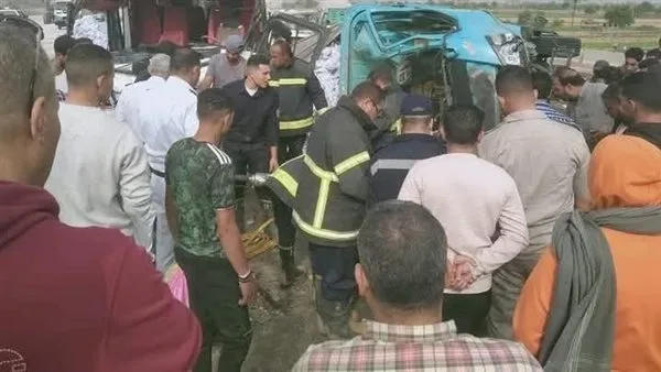 إصابة 6 أشخاص بجروح خطيرة في حادث تصادم «ثمناية» وملاكي بالمنيا إصابة 6 أشخاص بجروح خطيرة في حادث تصادم «ثمناية» وملاكي بالمنيا