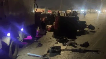 الحصيلة الأولية 17 مصابا.. ننشر آخر التطورات في حادث الدائري المروع