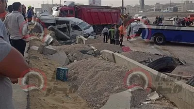 مصرع شخصين في تصادم سيارتين إحداهما محملة بالقمح بسوهاج مصرع شخصين في تصادم سيارتين إحداهما محملة بالقمح بسوهاج
