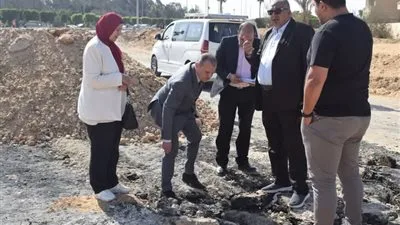 المهندسين تجري زيارة ميدانية لموقع حادث اشتعال خط الغاز بطريق الواحات المهندسين تجري زيارة ميدانية لموقع حادث اشتعال خط الغاز بطريق الواحات