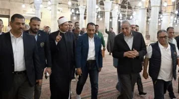رئيس الوزراء يتفقد أعمال تطوير مسجد "السيد البدوي" ومحيطه بطنطا