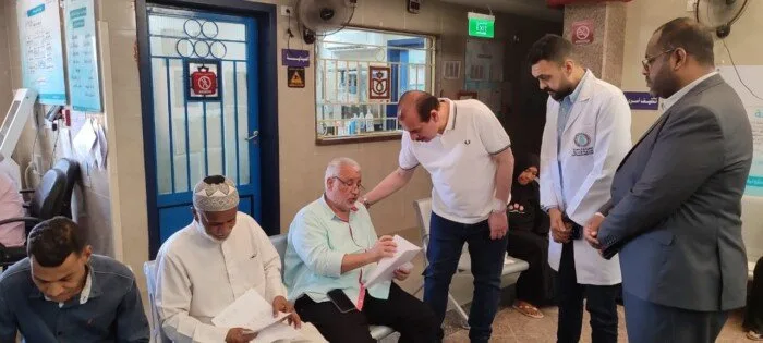 نائب وزير الصحة يتفقد عدد من المنشآت الطبية بمحافظة أسوان نائب وزير الصحة يتفقد عدد من المنشآت الطبية بمحافظة أسوان