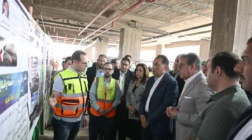 رئيس الوزراء يتفقد مشروع إنشاء مستشفى أورام طنطا الجديد