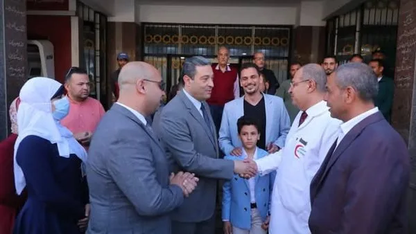 محافظ دمياط يفتتح مشروع وحدة العناية المركزة بمستشفى دمياط العام محافظ دمياط يفتتح مشروع وحدة العناية المركزة بمستشفى دمياط العام
