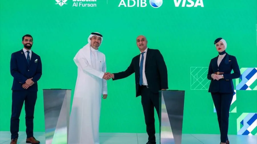 اختيار مصرف «أبو ظبي الإسلامي– مصر ADIB-Egypt» لإطلاق أول بطاقة ائتمان دولية لبرنامج «الفرسان» للخطوط السعودية اختيار مصرف «أبو ظبي الإسلامي– مصر ADIB-Egypt» لإطلاق أول بطاقة ائتمان دولية لبرنامج «الفرسان» للخطوط السعودية