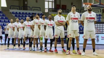 الزمالك يحصد برونزية كأس مصر لكرة السلة