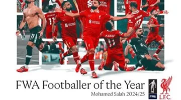 محمد صلاح يحصد جائزة لاعب الموسم في الدوري الإنجليزي الممتاز من رابطة كتّاب كرة القدم