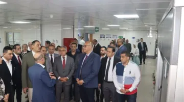 وفد لجنة الإدارة المحلية بمجلس النواب يتفقد مستشفى الناس بشبرا الخيمة