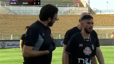 الدوري المصري الممتاز: ناصر ماهر يغادر مباراة الزمالك وسيراميكا كليوباترا بسبب الإصابة ومشاركة حسام أشرف في الدقيقة 41 الدوري المصري الممتاز: ناصر ماهر يغادر مباراة الزمالك وسيراميكا كليوباترا بسبب الإصابة ومشاركة حسام أشرف في الدقيقة 41