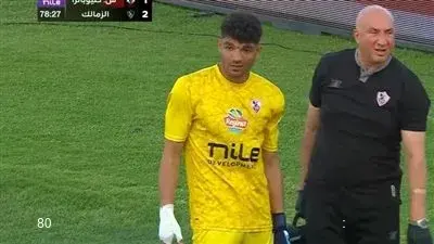 الدوري المصري الممتاز: محمد صبحي حارس الزمالك يغادر مباراة سيراميكا كليوبارتا بسبب الإصابة في الدقيقة 80 ومشاركة محمد عواد الدوري المصري الممتاز: محمد صبحي حارس الزمالك يغادر مباراة سيراميكا كليوبارتا بسبب الإصابة في الدقيقة 80 ومشاركة محمد عواد