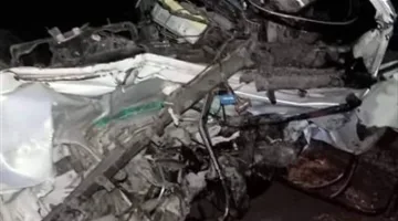 مصرع شخصين في حادث على الطريق الإقليمي بالمنوفية