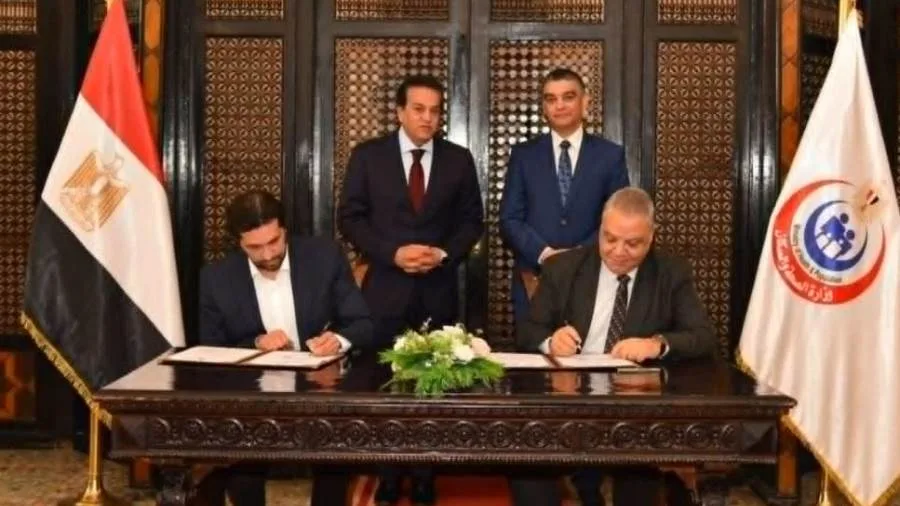وزير الصحة يشهد توقيع بروتوكول تعاون بين هيئة الشراء الموحد ومعهد «جوستاف روسي» وزير الصحة يشهد توقيع بروتوكول تعاون بين هيئة الشراء الموحد ومعهد «جوستاف روسي»