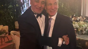بحضور المايسترو عمرو سليم وأحمد سعد.. لقطات من حفل زفاف نجل الموسيقار أمير عبد المجيد