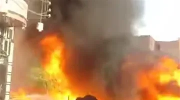 حريق يلتهم مصنع بلاستيكات في 6 أكتوبر والحماية المدنية تسيطر دون إصابات