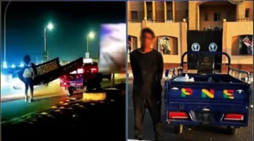 الداخلية تضبط لص اللافتات الحديدية بالقليوبية بعد ظهوره في مقطع مصور