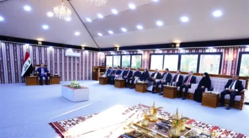 السوداني وأعضاء تيار الحكمة يشددون على ضرورة توفير المتطلبات اللازمة لضمان نجاح الانتخابات.