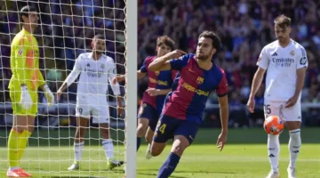برشلونة يسيطر على قمة الكلاسيكو ويعزز فرصه في الفوز بلقب الدوري الإسباني.
