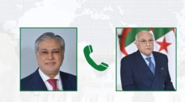 وزير الخارجية الجزائري يتلقى اتصالًا هاتفيًا من نظيره الباكستاني
