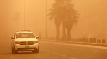 المرور تحذر سائقي هذه المحافظة: عاصفة غبارية في الطريق