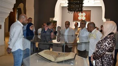 الأمين العام للمجلس الأعلى للآثار يقوم بجولة تفقدية في الموقع الأثري بمجمع الأديان. الأمين العام للمجلس الأعلى للآثار يقوم بجولة تفقدية في الموقع الأثري بمجمع الأديان.