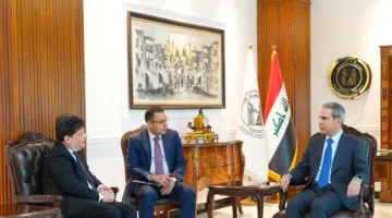 العراق وفرنسا يتناولان التعاون المشترك لمكافحة الجماعات الإرهابية