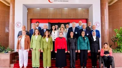 وزارة التضامن الاجتماعي تعبر عن تهانيها للسيدة الأولى بمناسبة توليها الرئاسة الشرفية للهلال الأحمر المصري. وزارة التضامن الاجتماعي تعبر عن تهانيها للسيدة الأولى بمناسبة توليها الرئاسة الشرفية للهلال الأحمر المصري.