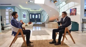 نجم مسلسل لام شمسية يزور الإعلامي معتز الدمرداش في هذا التوقيت – صور
