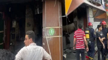 بالأسماء: 5 مصابين في حريق بمطعم معروف في الفيوم