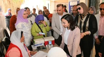 محافظ البحيرة يزور القافلة الطبية المجانية في مركز ناصر الصحي بدمنهور