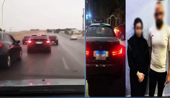 «تاجر سيارات وزوجته السابقة».. وزارة الداخلية تكشف حقيقة مقطع فيديو يُظهر اختطاف سيدة داخل مركبة «تاجر سيارات وزوجته السابقة».. وزارة الداخلية تكشف حقيقة مقطع فيديو يُظهر اختطاف سيدة داخل مركبة