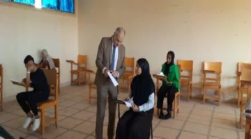 رئيس جامعة أسوان يقوم بزيارة تفقدية للامتحانات النهائية للفصل الدراسي الثاني 2024-2025