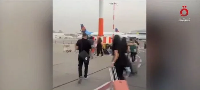 تعليق الرحلات الجوية في مطار بن جوريون إثر إطلاق صاروخ من اليمن تعليق الرحلات الجوية في مطار بن جوريون إثر إطلاق صاروخ من اليمن