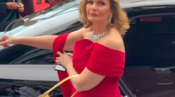 يسرا وأمينة خليل ونادين نسيب نجيم تتألقن على السجادة الحمراء في افتتاح مهرجان كان السينمائي | صور