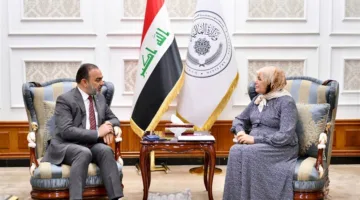 سامي وأبو رغيف يستعرضان سبل تعزيز الشراكة في المجالات الإدارية والفنية