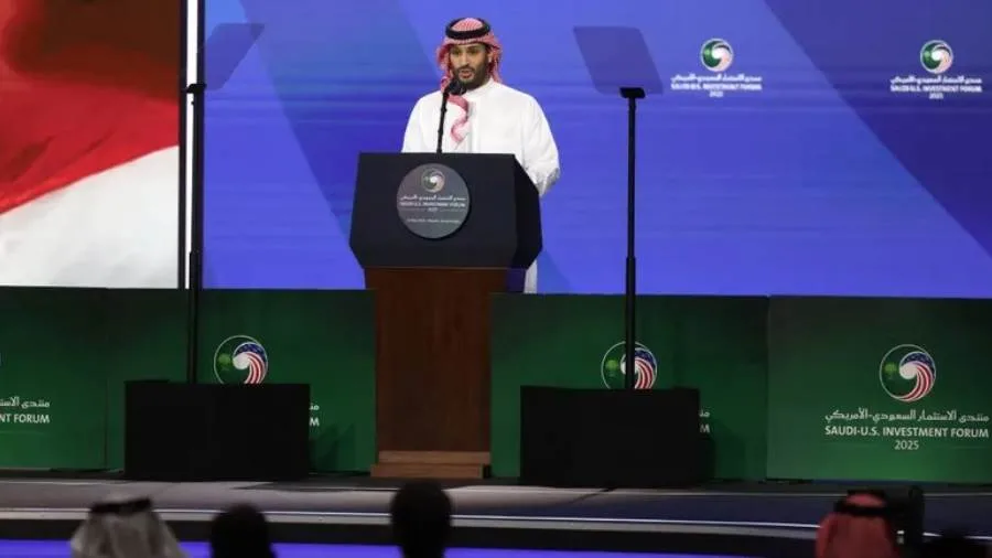 ولي العهد السعودي: الاتفاقات الحالية تعكس طموحات أوسع.. والشراكة مع واشنطن تسهم في تعزير السلام ولي العهد السعودي: الاتفاقات الحالية تعكس طموحات أوسع.. والشراكة مع واشنطن تسهم في تعزير السلام