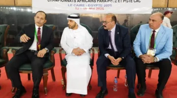 ياسر الدوخي: مصر تمتلك حلبة رياضية عالمية دائمًا Prepared to host major sporting events.