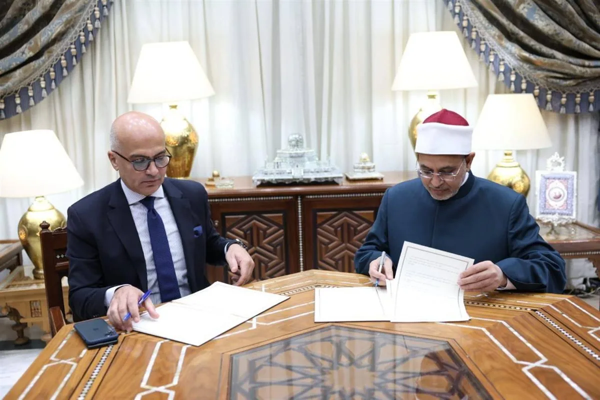 خلال اجتماع الإمام الطيب مع وزير التعليم العالي.. توقيع اتفاقية تعاون بين جامعتي الأزهر وعين شمس لدعم أهداف التنمية المستدامة.
