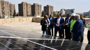 رئيس جامعة حلوان ي inaugurates مشروع تخرج الدفعة الخامسة من كلية التكنولوجيا والتعليم