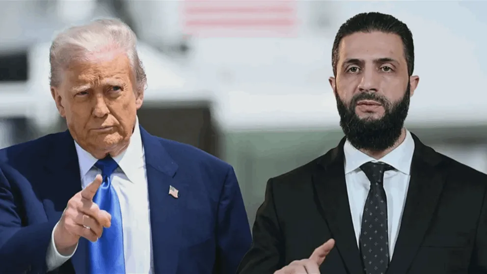 ترامب يجتمع بالشرع في الرياض ترامب يجتمع بالشرع في الرياض