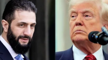 عاجل.. ترامب يجتمع بالرئيس السوري أحمد الشرع في الرياض