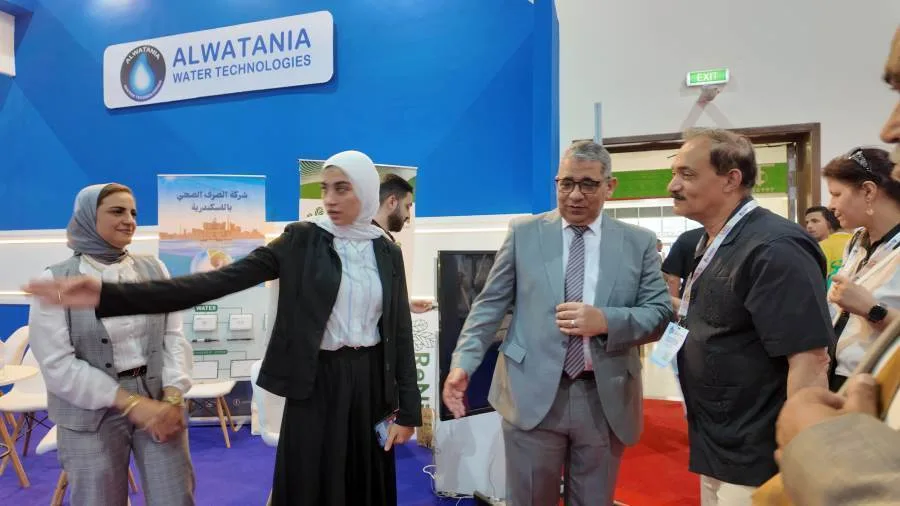 شركة مياه الإسكندرية تشارك في معرض WATREX للبنية التحتية. شركة مياه الإسكندرية تشارك في معرض WATREX للبنية التحتية.