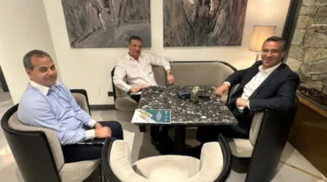 وزير الزراعة يناقش مع نظيره اللبناني سبل تعزيز التعاون بين البلدين