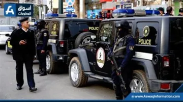 عمليات أمنية في أسوان ودمياط تفضي إلى ضبط كميات من المخدرات والأسلحة وتنفيذ مئات الأحكام القضائية
