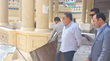 محافظ الدقهلية يزور مشروع تطوير ضريح الإمام الشعراوي في دقادوس ويحث على تسريع العمل