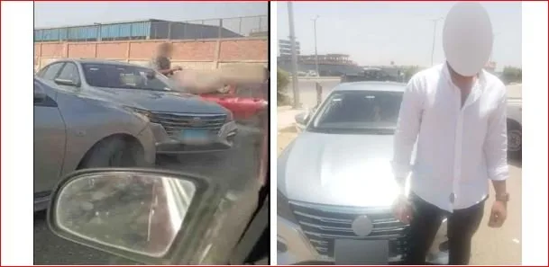 قائد سيارة يعرض حياة المواطنين للخطر في الشروق بعد تصويره بإشارات غير لائقة. قائد سيارة يعرض حياة المواطنين للخطر في الشروق بعد تصويره بإشارات غير لائقة.