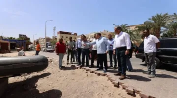 محافظ البحر الأحمر يطلب تحسين كفاءة المنطقة حول محطة “اليسر” في الغردقة